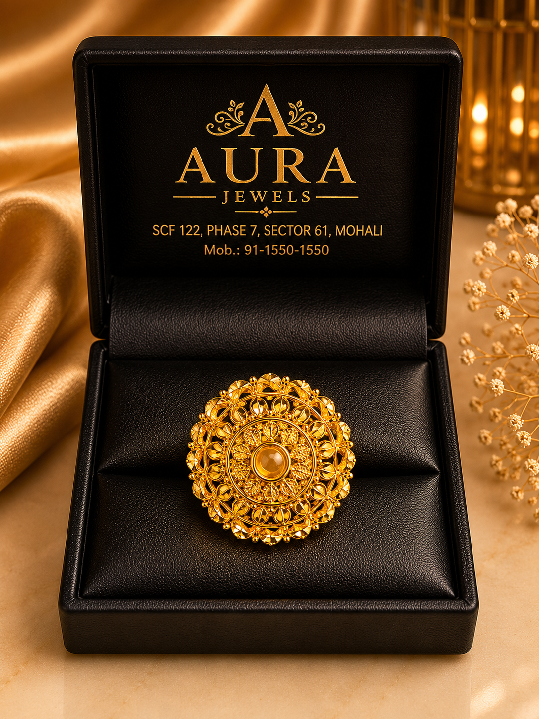 Surya Vamika Statement Ring